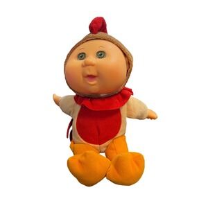 Cabbage Patch Kids Farm Cuties Rocky Rooster Plush Doll Toy Stuffed Animal READ